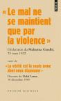Le Mal Ne Se Maintient Que Par La Violence" ; "La Vérité Est La Seule Arme Dont Nous Disposons - Preview