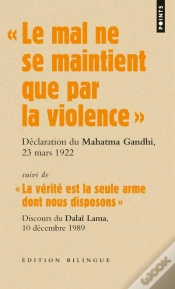 Capa do artigo Le Mal Ne Se Maintient Que Par La Violence" ; "La Vérité Est La Seule Arme Dont Nous Disposons