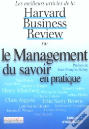 Capa do artigo Le Management Du Savoir En Pratique