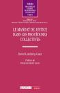 Le Mandat De Justice Dans Les Procédures Collectives - Preview