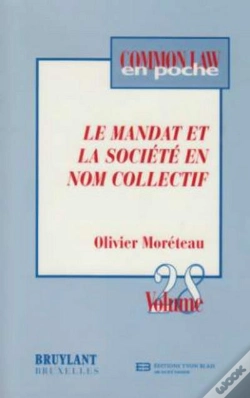 Capa do artigo Le Mandat Et La Société En Nom Collectif