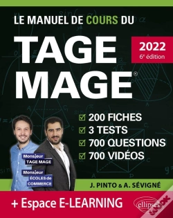 Capa do artigo Le Manuel De Cours Du Tage Mage - Edition 2022