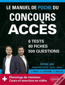 Capa do artigo Le Manuel De Poche Du Concours Acces