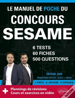 Capa do artigo Le Manuel De Poche Du Concours Sesame