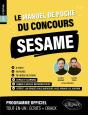 Le Manuel De Poche Du Concours Sesame (Programme Officiel : Écrits + Oraux) (Édition 2024) - Preview