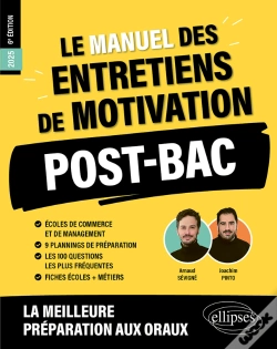 Capa do artigo Le Manuel Des Entretiens De Motivation « Post-Bac » - Concours Aux Écoles De Commerce