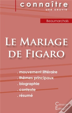 Capa do artigo Le Mariage De Figaro, De Beaumarchais
