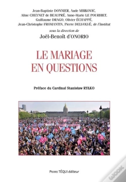 Capa do artigo Le Mariage En Questions ; Colloques