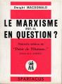 Le Marxisme Est-Il En Question ? - Preview