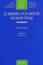 Le Membre D'Un Groupe En Droit Pénal - Preview