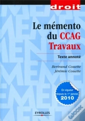 Capa do artigo Le Mémento Du Ccag Travaux ; Texte Annoté