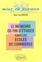 Le Mémoire De Fin D'Études Dans Les Écoles De Commerce - Preview