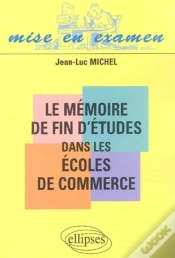 Capa do artigo Le Mémoire De Fin D