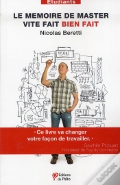 Capa do artigo Le Mémoire De Master Vite Fait Bien Fait