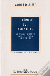 Capa do artigo Le Mémoire Sur Ordinateur ; Les Nouvelles Technologies Au Service Du Travail De Fin D