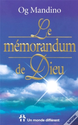 Capa do artigo Le Mémorandum De Dieu