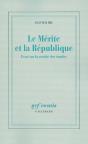 Le Mérite Et La République ; Essai Sur La Societe Des Émules - Preview