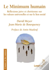 Capa do artigo Le Minimum Humain ; Réflexions Juive Et Chrétienne Sur Les Valeurs Universelles Et Sur Le Lien Social
