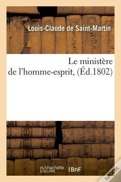 Capa do artigo Le Ministere De L Homme Esprit Edition 1802