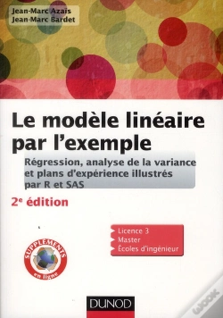 Capa do artigo Le Modele Lineaire Par L'Exemple - 2e Edition - Regression, Analyse De La Variance Et Plans D'Experience