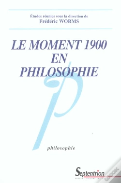 Capa do artigo Le Moment 1900 En Philosophie