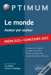 Capa do artigo Le Monde Ecg 2023 - Auteur Par Auteur