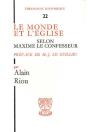 Le Monde Et L'Eglise Selon Maxime Le Confesseur - Preview
