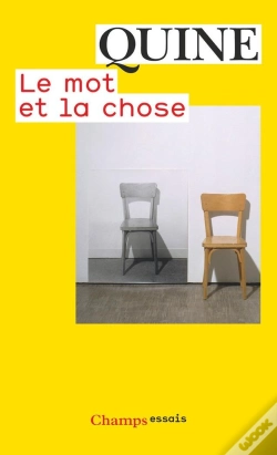Capa do artigo Le Mot Et La Chose