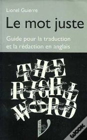 Capa do artigo Le Mot Juste Anglais
