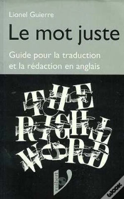 Capa do artigo Le Mot Juste Anglais