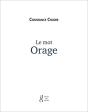 Le Mot Orage - Preview