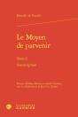 Le Moyen De Parvenir Tome 1 : Transcription - Preview