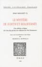 Le Mystere De Judith Et Holofernes - Une Edition Critique De L'Une Des Parties Du "Mistere Du Viel T - Preview