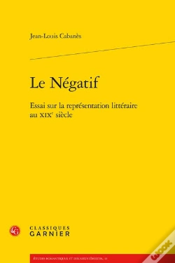 Capa do artigo Le Négatif ; Essai Sur La Représentation Littéraire Au Xixe Siècle