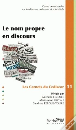 Capa do artigo Le Nom Propre En Discours