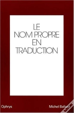 Capa do artigo Le Nom Propre En Traduction