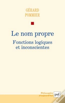 Capa do artigo Le Nom Propre ; Fonctions Logiques Et Inconscientes