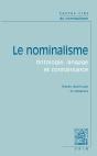 Le Nominalisme : Ontologie, Langage Et Connaissance - Preview
