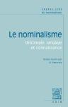 Le Nominalisme : Ontologie, Langage Et Connaissance