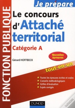 Capa do artigo Le Nouveau Concours D'Attaché Territorial