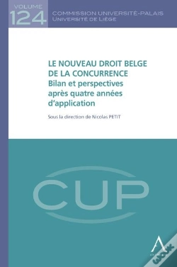 Capa do artigo Le Nouveau Droit Belge De La Concurrence