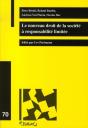 Le Nouveau Droit De La Société À Responsabilité Limitée - Preview
