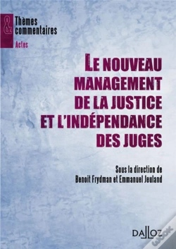 Capa do artigo Le Nouveau Management De La Justice Et L'Indépendance Des Juges