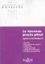Le Nouveau Proces Penal Apres La Loi Perben Ii - Preview