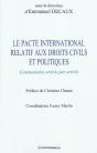 Le Pacte International Relatif Aux Droits Civils Et Politiques ; Commentaire Article Par Article - Preview