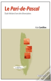 Capa do artigo Le Pari-De-Pascal ; Étude Littéraire D