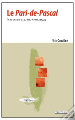 Capa do artigo Le Pari-De-Pascal ; Étude Littéraire D'Une Série D'Énonciations