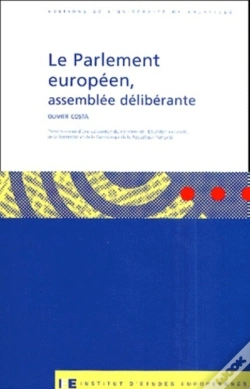 Capa do artigo Le Parlement Européen : Assemblée Délibérante