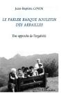 Le Parler Basque Souletin Des Arbailles ; Une Approche De L'Ergativité - Preview