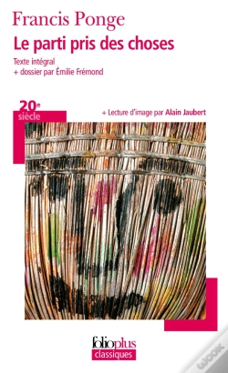 Capa do artigo Le Parti Pris Des Choses